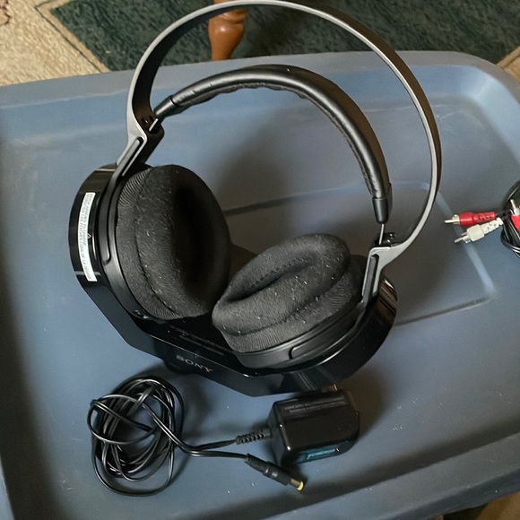 Sony Headphones Sony Wireless Headphones Charging Station Mdrrf925r